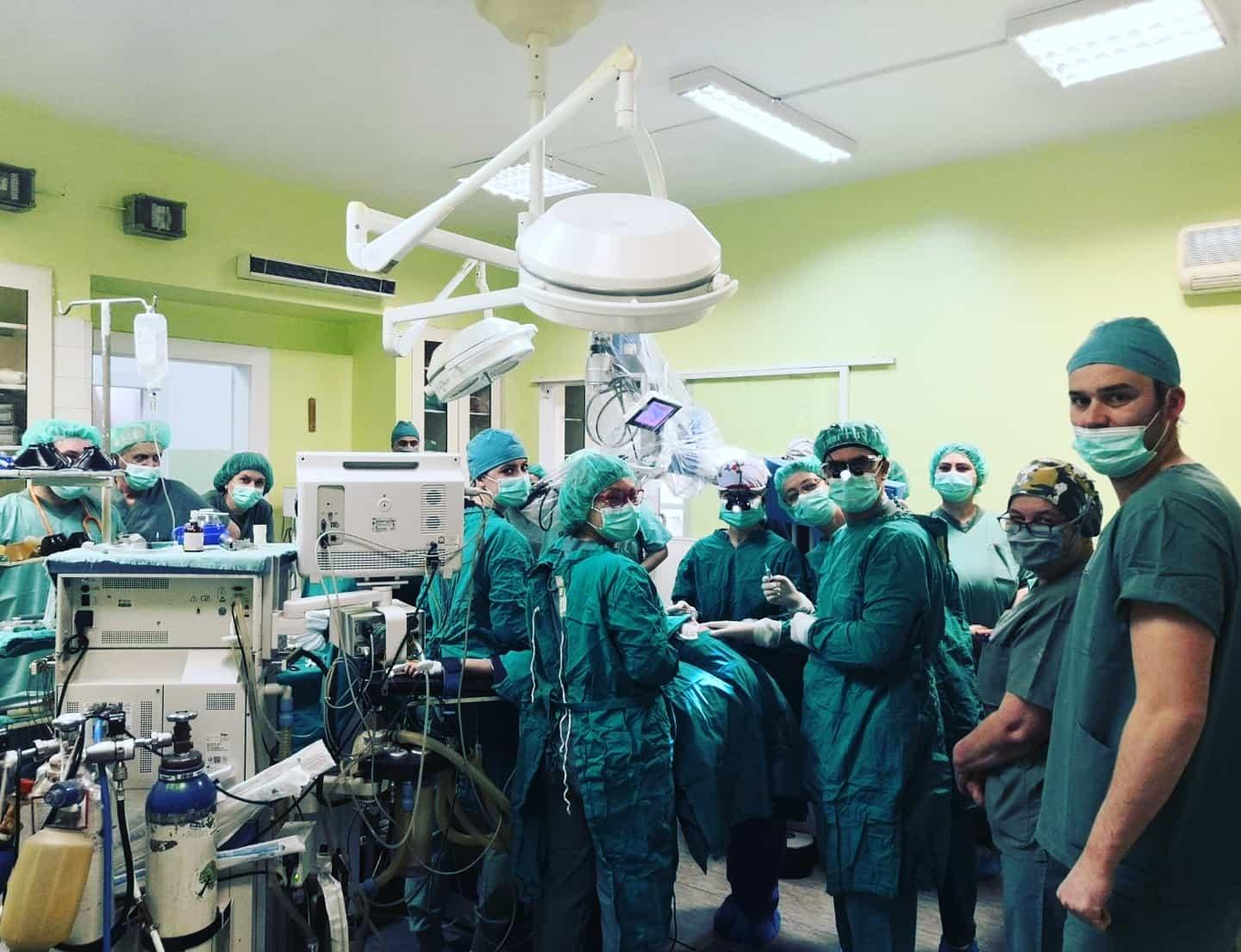Sa jedne od operacija dr. Kahane u Zenici